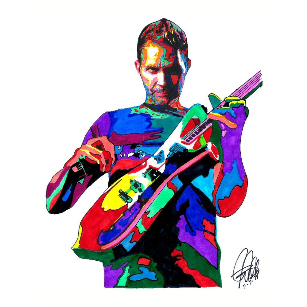 Paul Gilbert Guitar Rock Music Poster 18x24